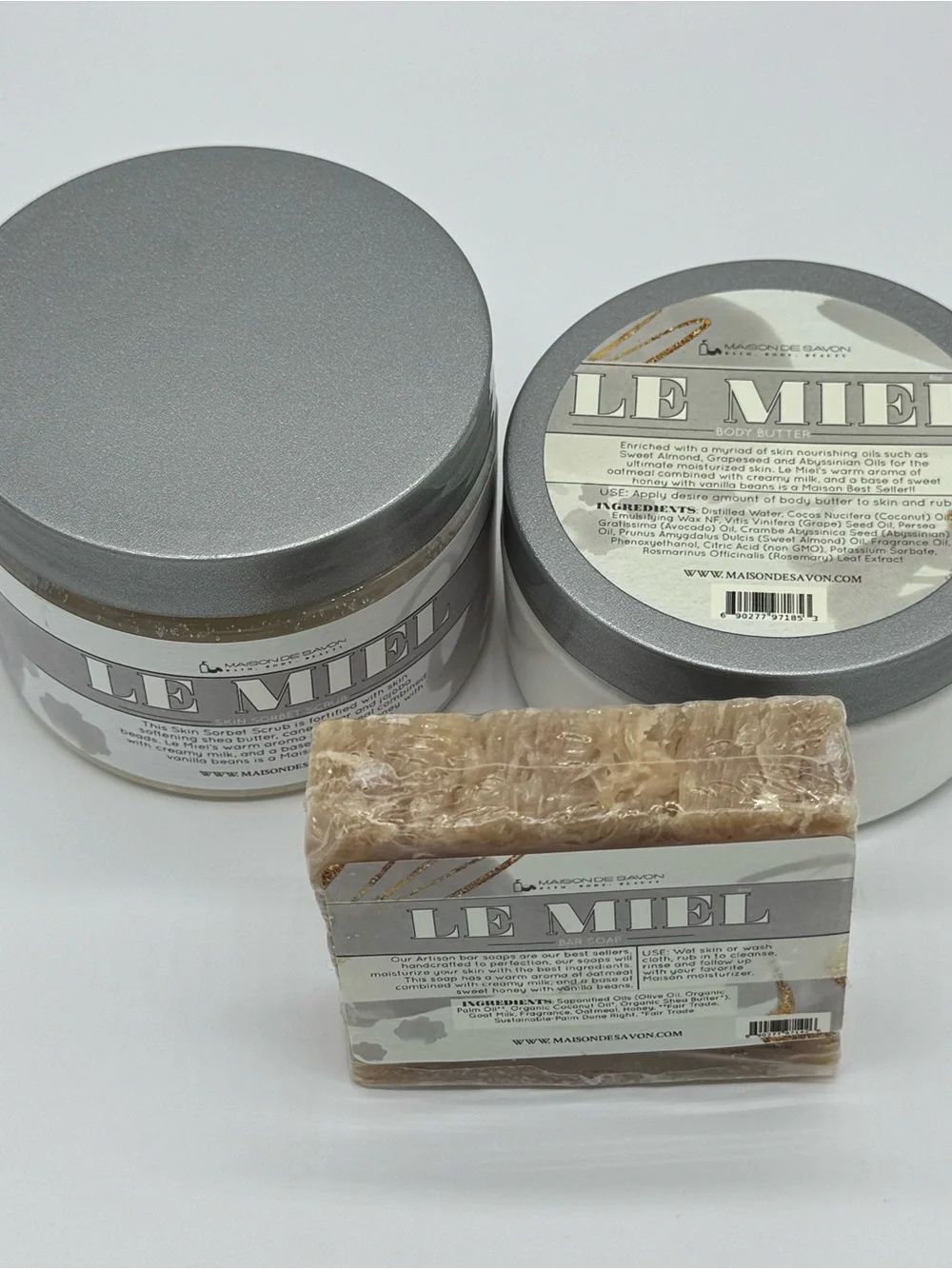 Maison De Savon Le Miel Skincare Body Set
